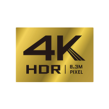 4K HDR Logo