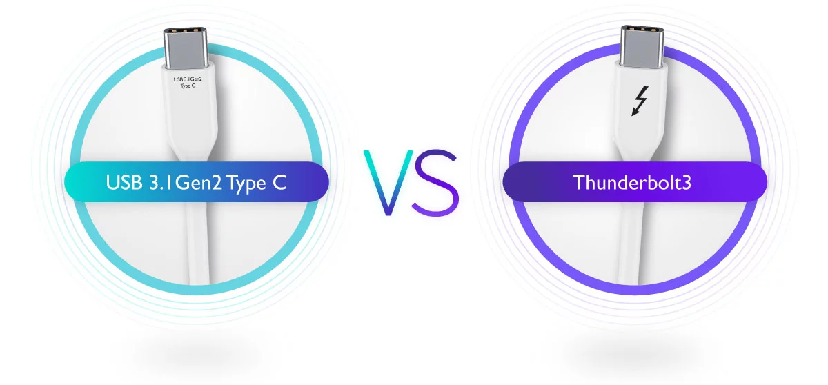 USB 3.1 Typ-C vs Thunderbolt 3