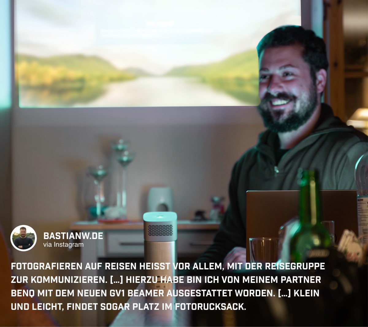@bastianw.de kommuniziert gerne mit seiner Reisegruppe über Bilder