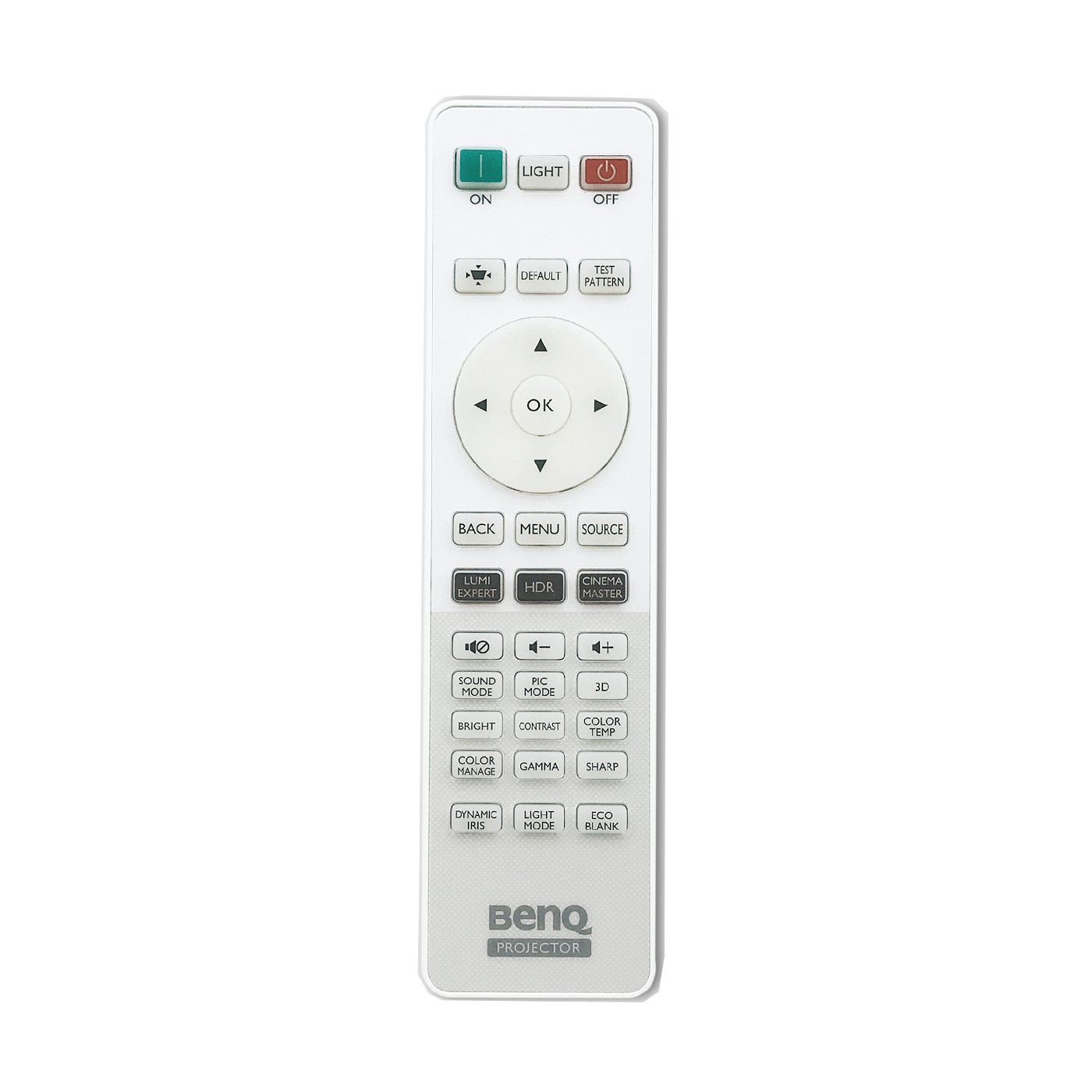 Benq 5J.J9V06.001 Remote Control Audio//Video Remote Control