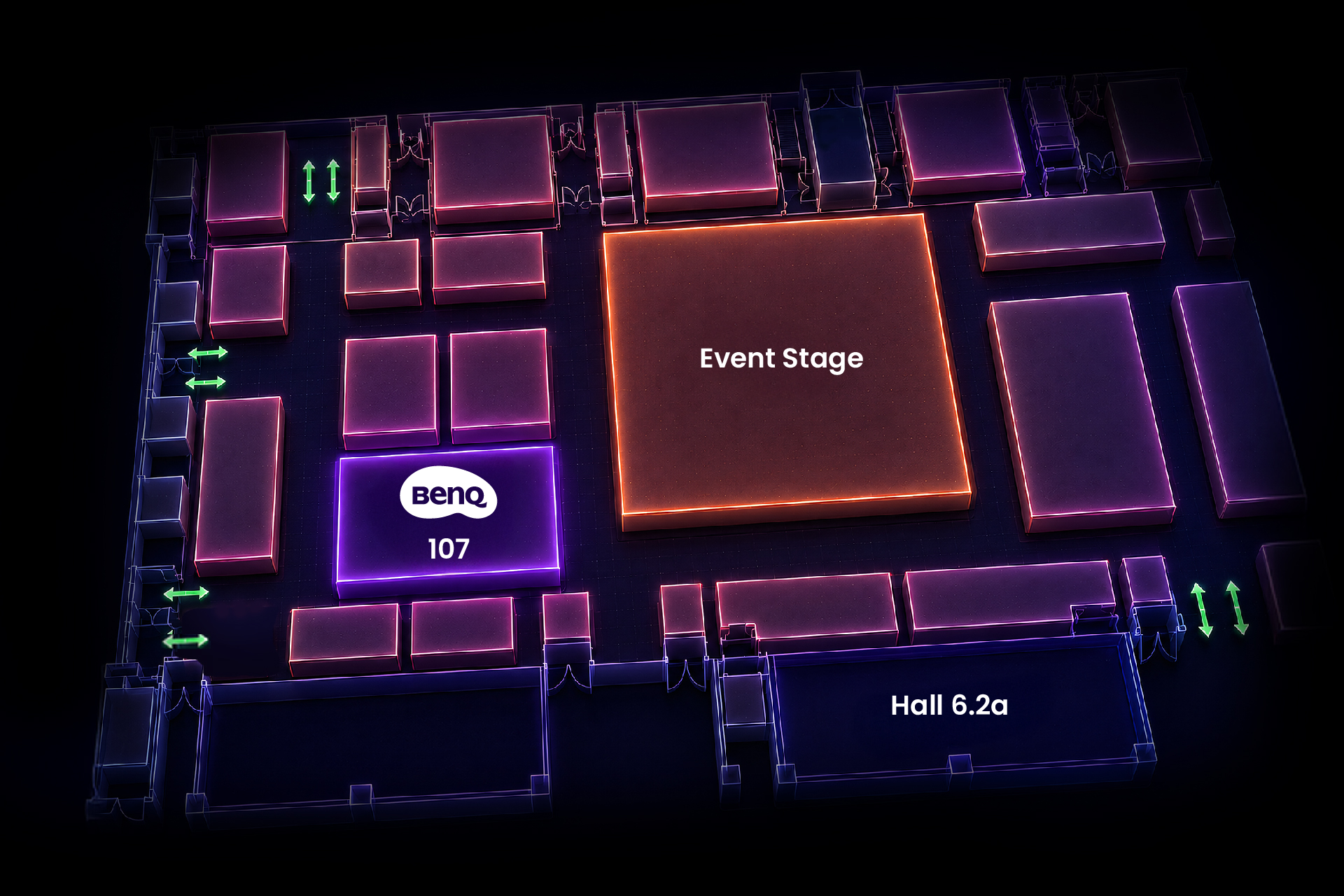 IFA 2026 BenQ booth map