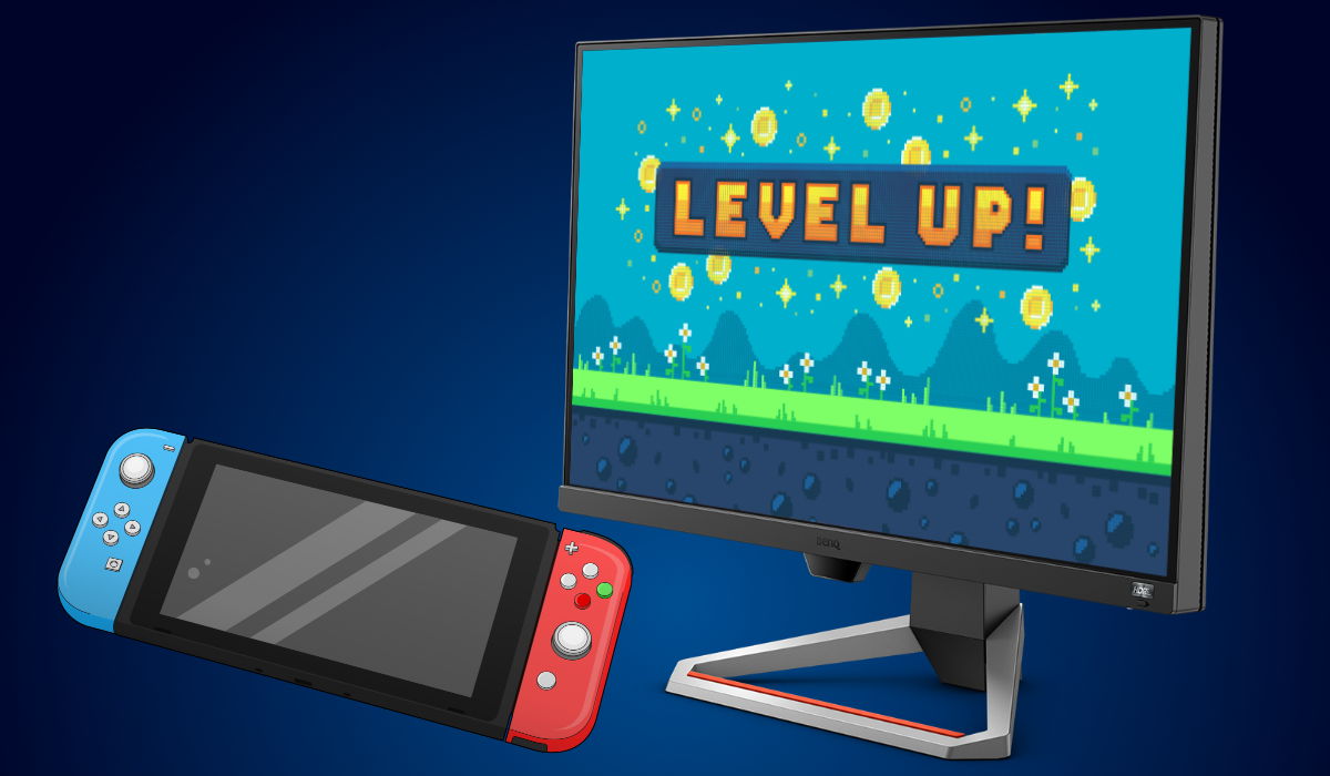 La Nintendo Switch Et Les Ecrans Pc 1080p De Gaming Sont Faits Pour S Entendre Benq France