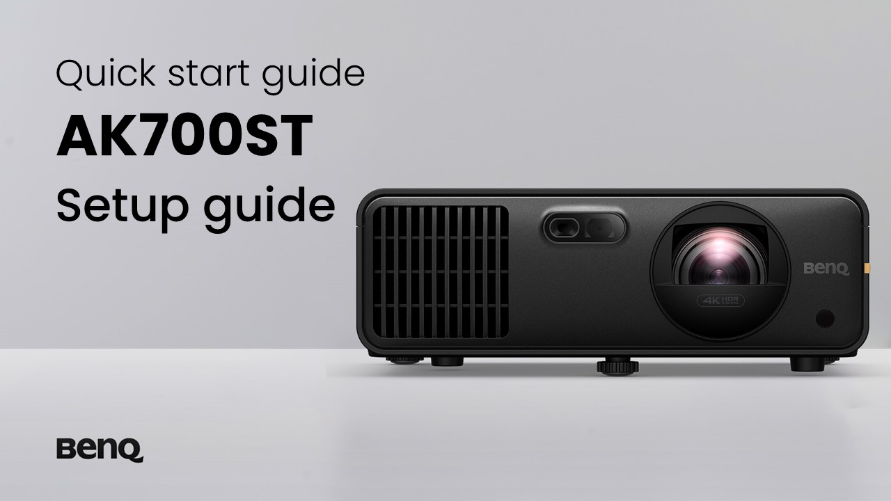 AK700ST | Quick Start Guide | BenQ UK