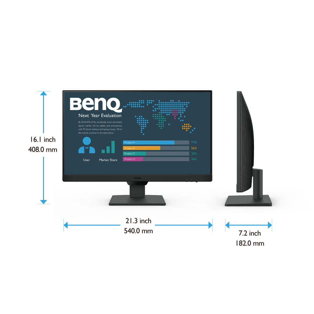 BL2490 | 23.8" 1080p FHD 100Hz bedrijfsmonitor