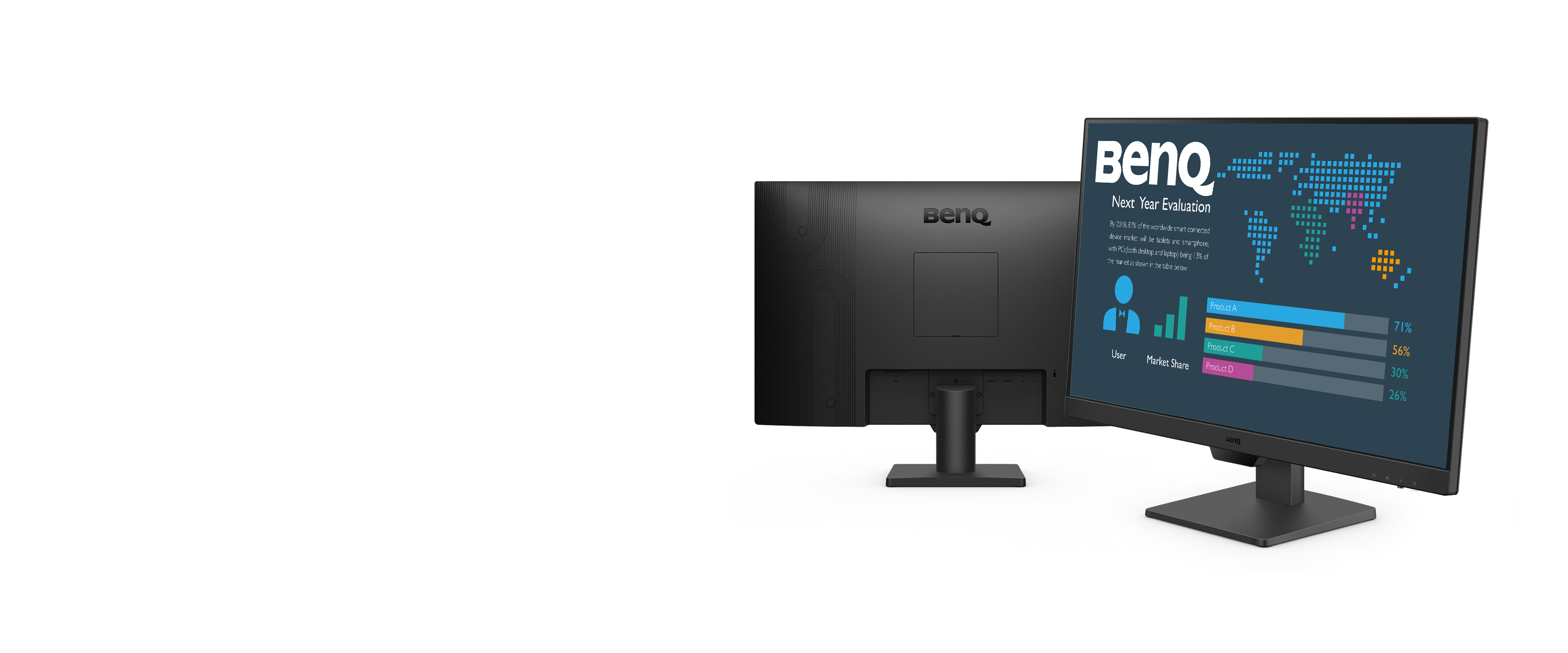 Der BenQ BL2790 ist ein 100Hz-Business-Monitor mit Full-HD-Display, integriertem Lautsprecher und HDMI mit Eye-Care-Technologien, die für Komfort und Leichtigkeit sorgen.