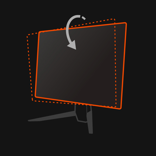 cu monitorul de jocuri Benq Mobiuz, vă puteți regla oricând la unghiul perfect
