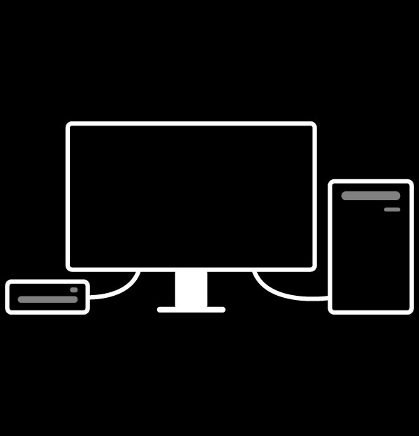 Der neue KVM-Umschalter von BenQ koppelt sich automatisch mit den Eingangssignalen. Mit einem Klick schaltest du das System über den Hotkey Puck G2 um, um die Effizienz zu steigern.
