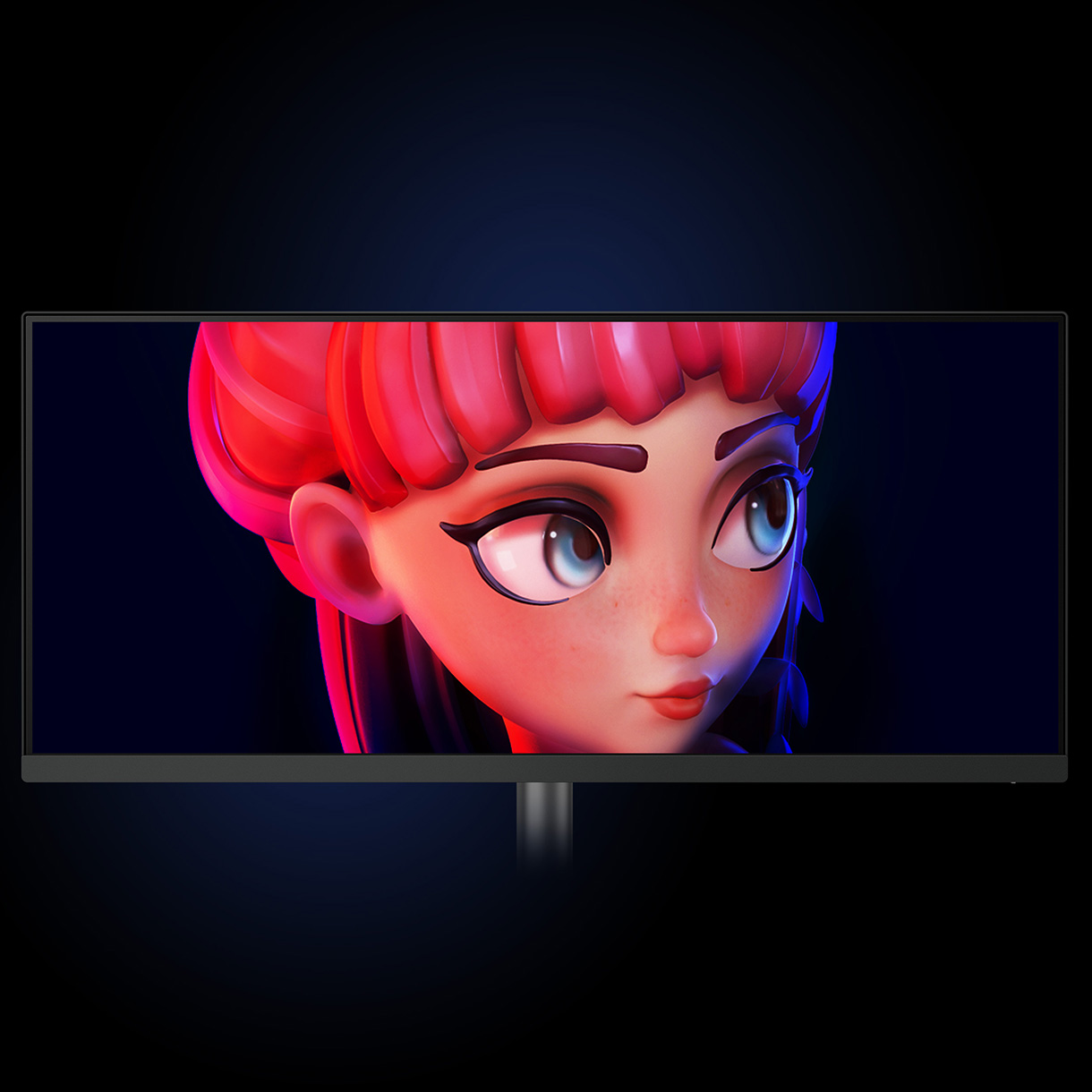BenQ DesignVue Animation Mode enhances the clarity of dark areas without overexposing bright regions.