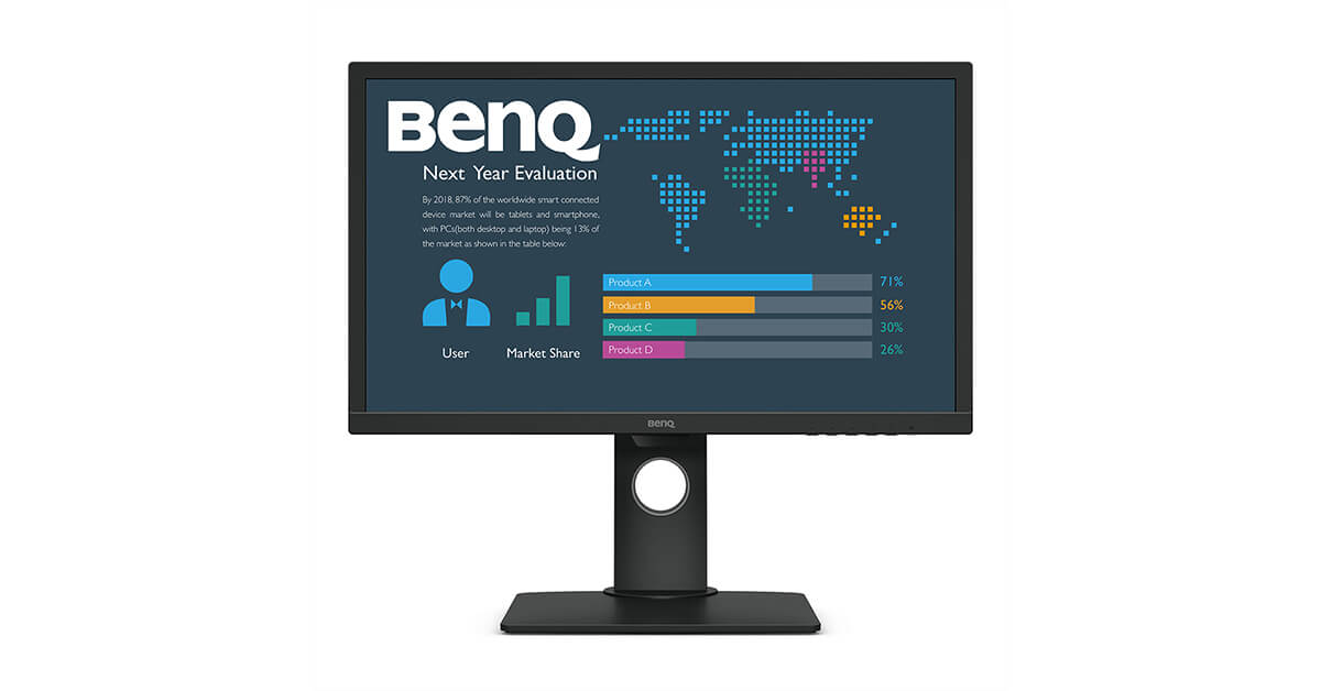 BL2483TM Business Monitor with Eye Care Technology BenQ UK