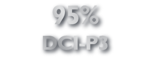 95% DCI-P3