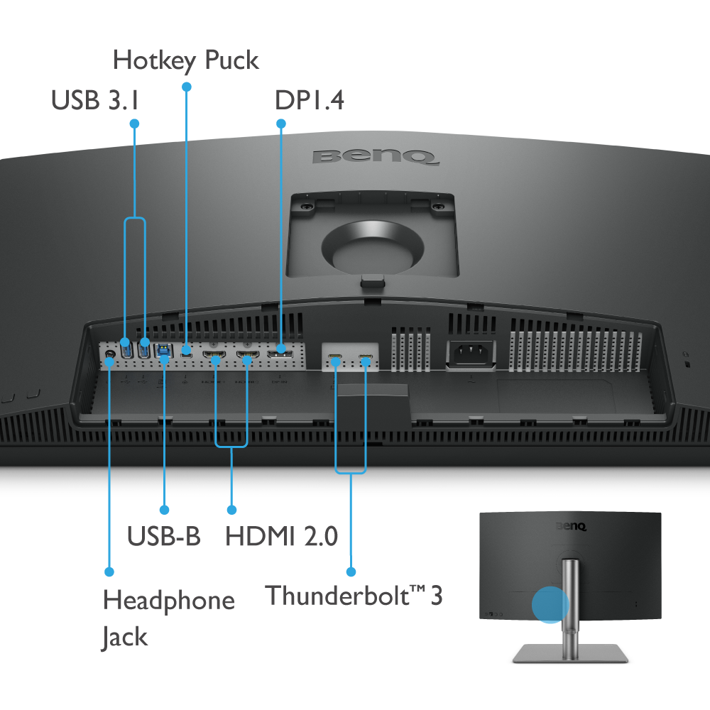 PD2725U | Monitor per designer 4K UHD P3 Thunderbolt 3 da 27 pollici