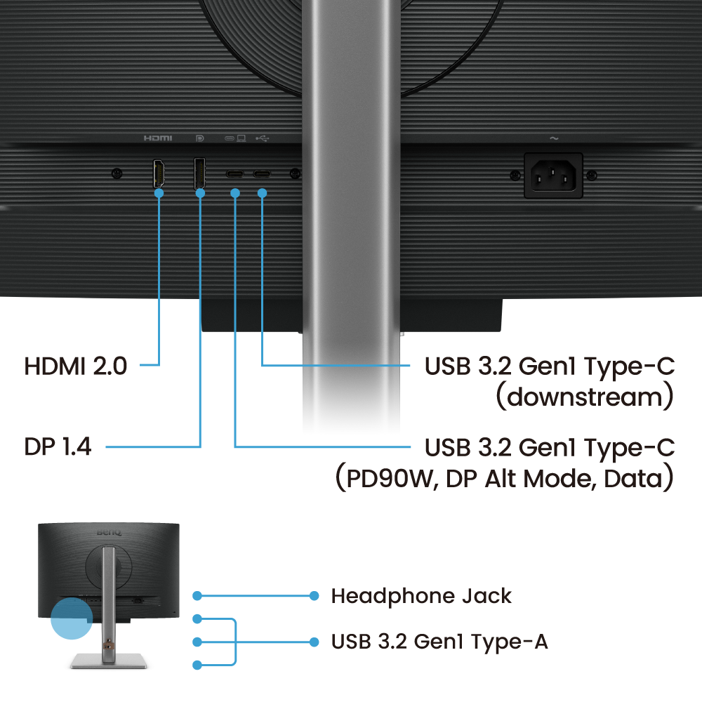 RD240Q｜24.1” WQXGA BenQ Programming Monitor