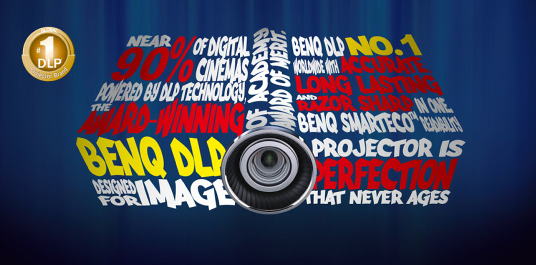  BenQ is the No.1 Bestselling DLP Projector Brand