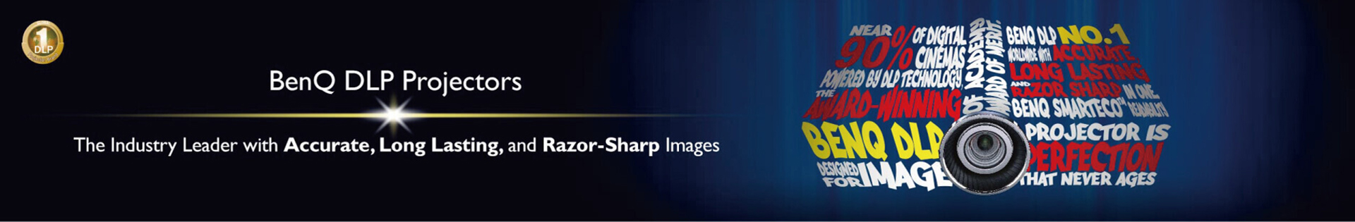  BenQ is the No.1 Bestselling DLP Projector Brand