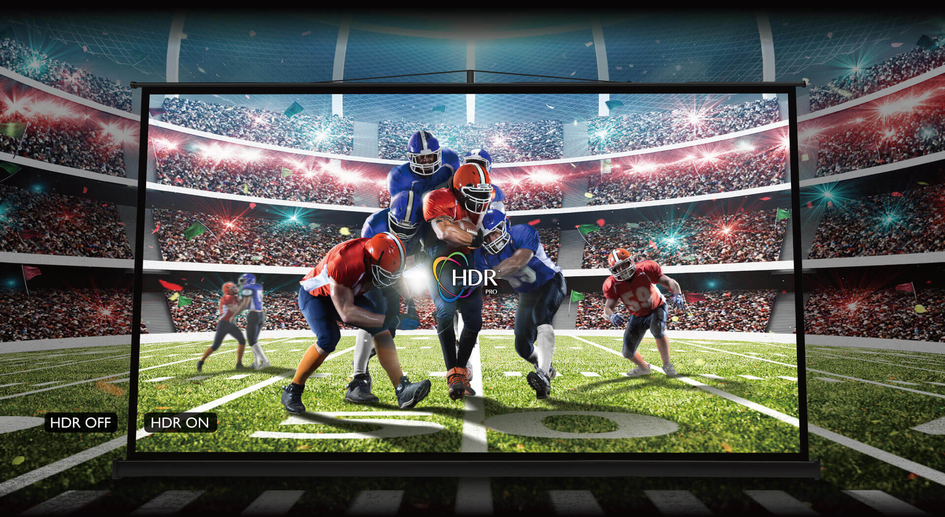 smart projector 4k tk850i for sports