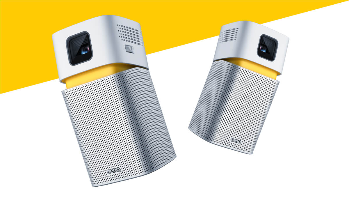 GV1 is a Palmtop LED Projector 