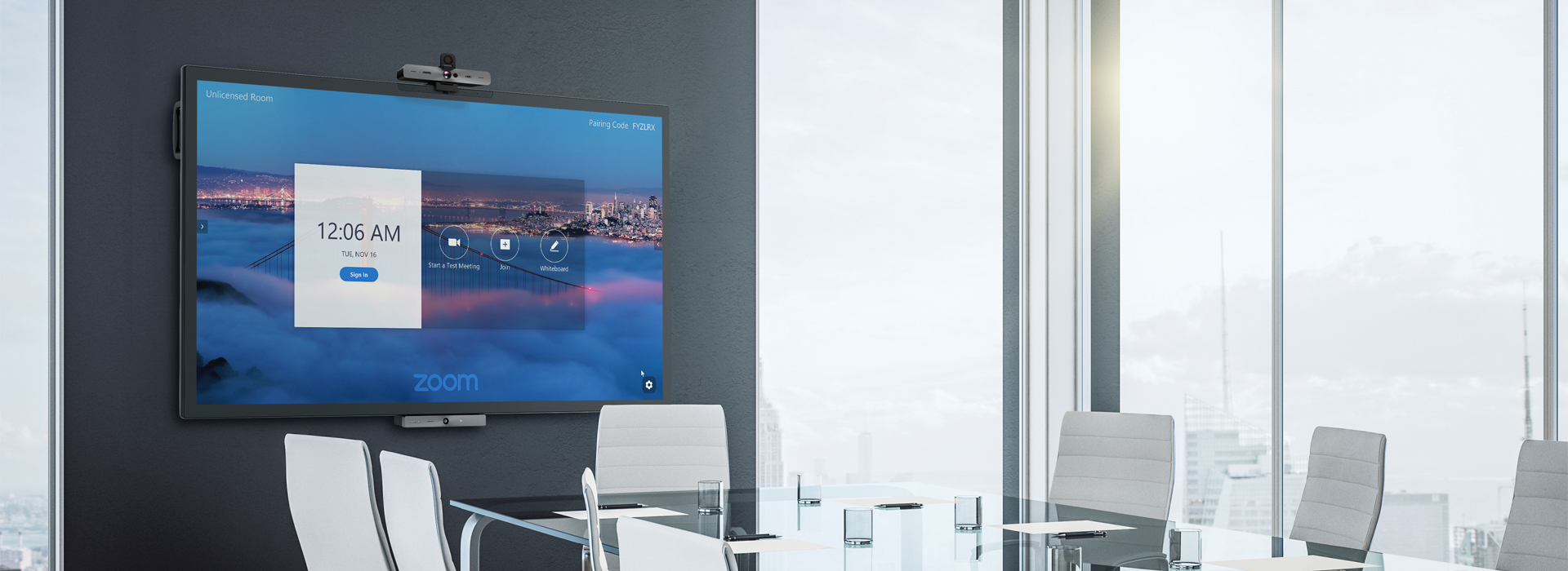 BenQ Zoom-gecertificeerde oplossingen voor vergaderruimten