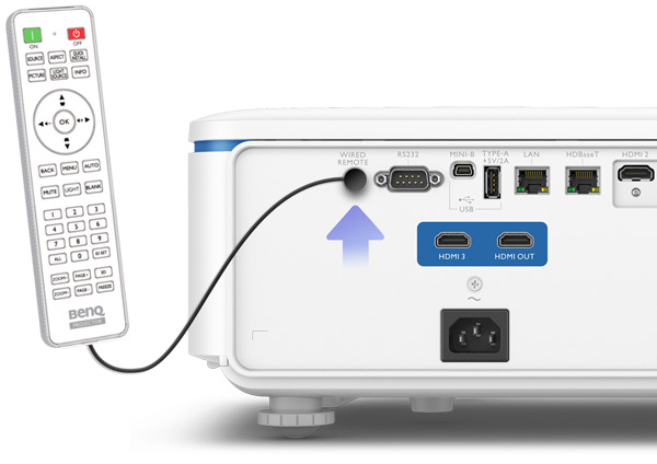 Lu950 Installationsprojektor Benq Business Dach