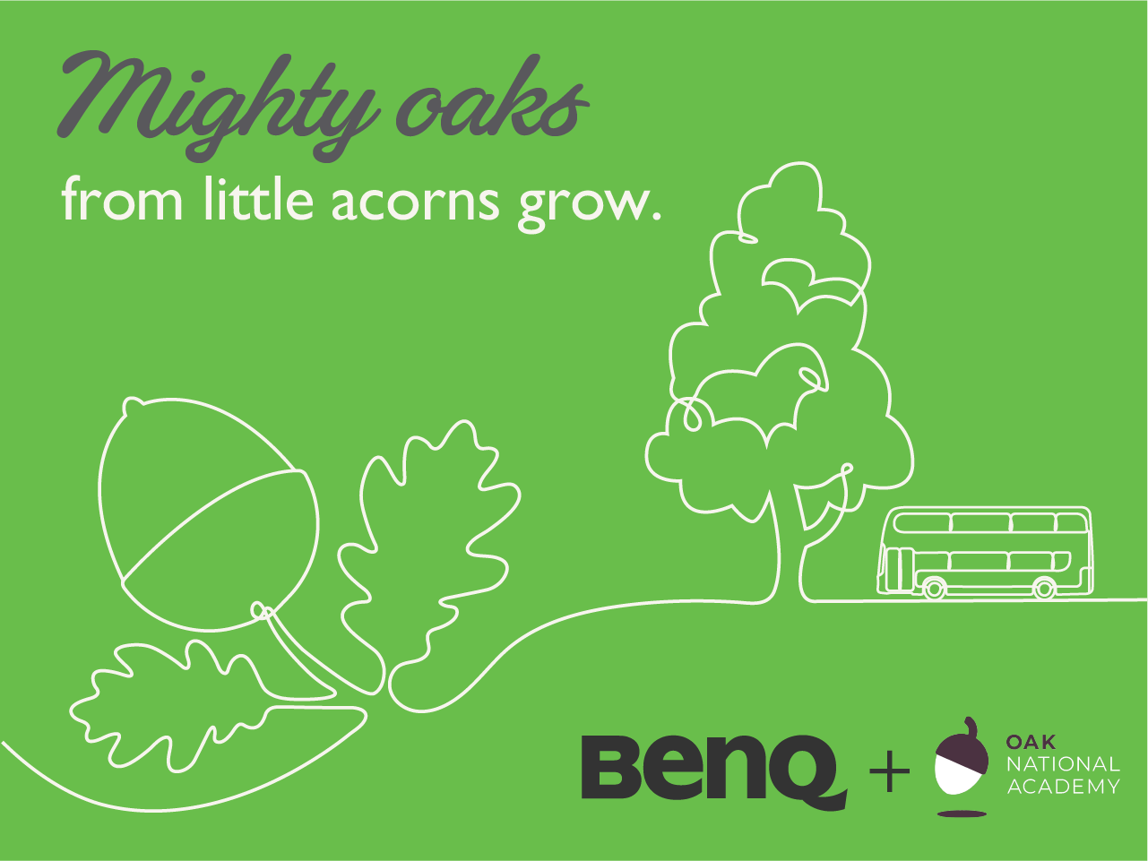 Benq Unveiled As Hardware Partner To Government Initiative Oak National Academy Benq Business Uk