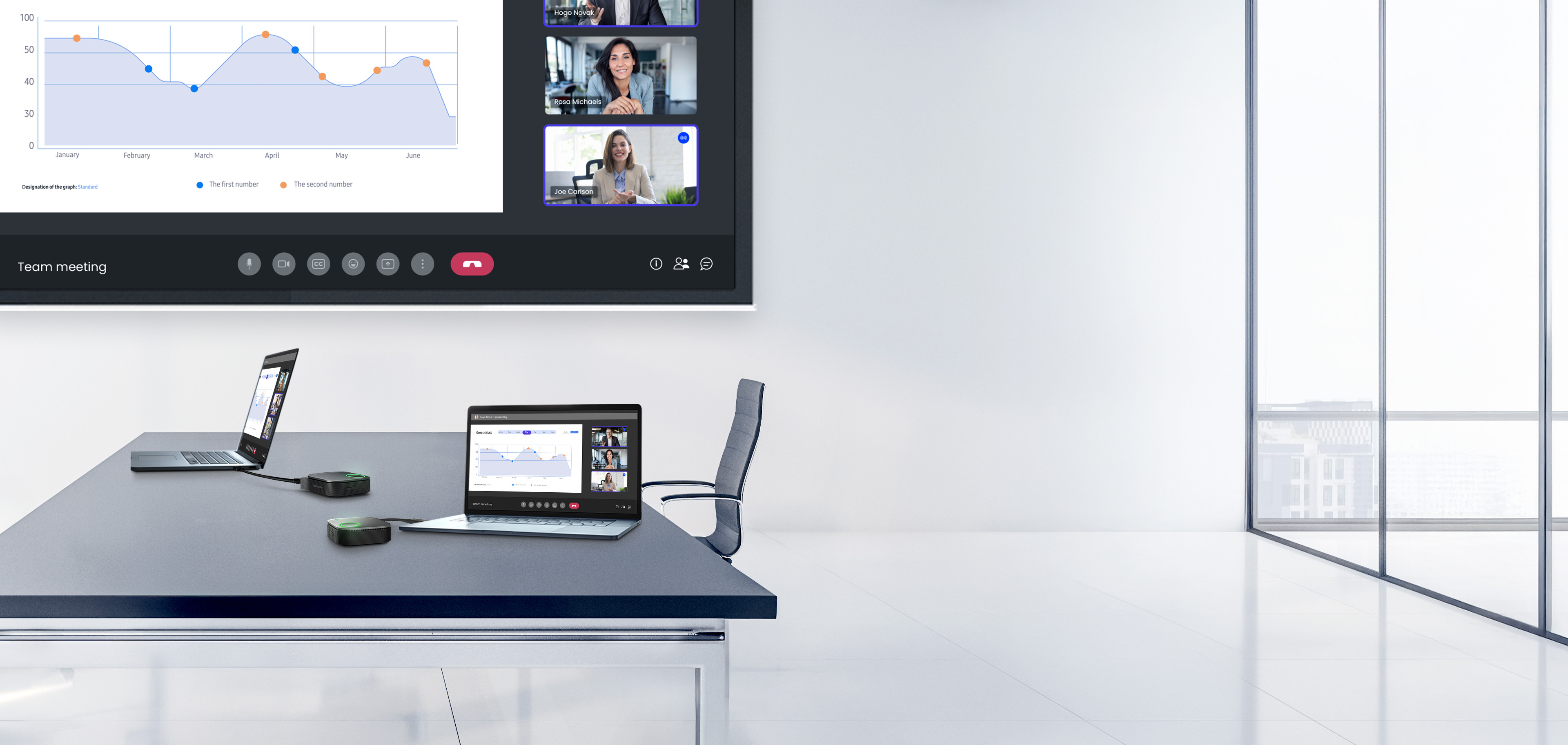 benq instashow wireless presentation system tocca e presenta in pochi secondi