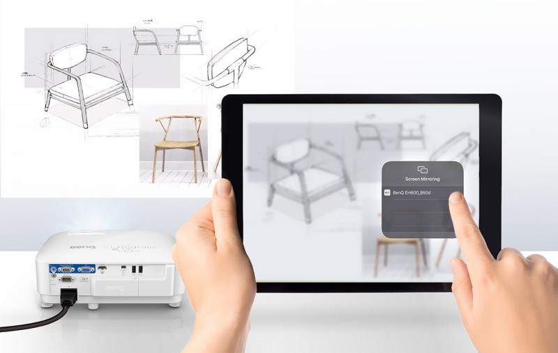 Benq Eh600 Works With Apple Airplay Screen Mirroring No App Or Install Needed Business Europe Apple Airplay Screen Mirroring, How To Screen Mirror Epson Projector